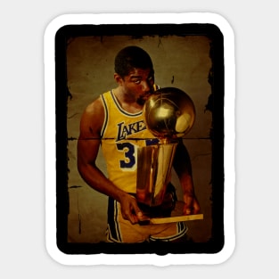 Vintage Magic Johnson Sticker